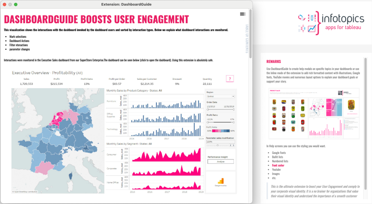 Extension Dashboard-guide