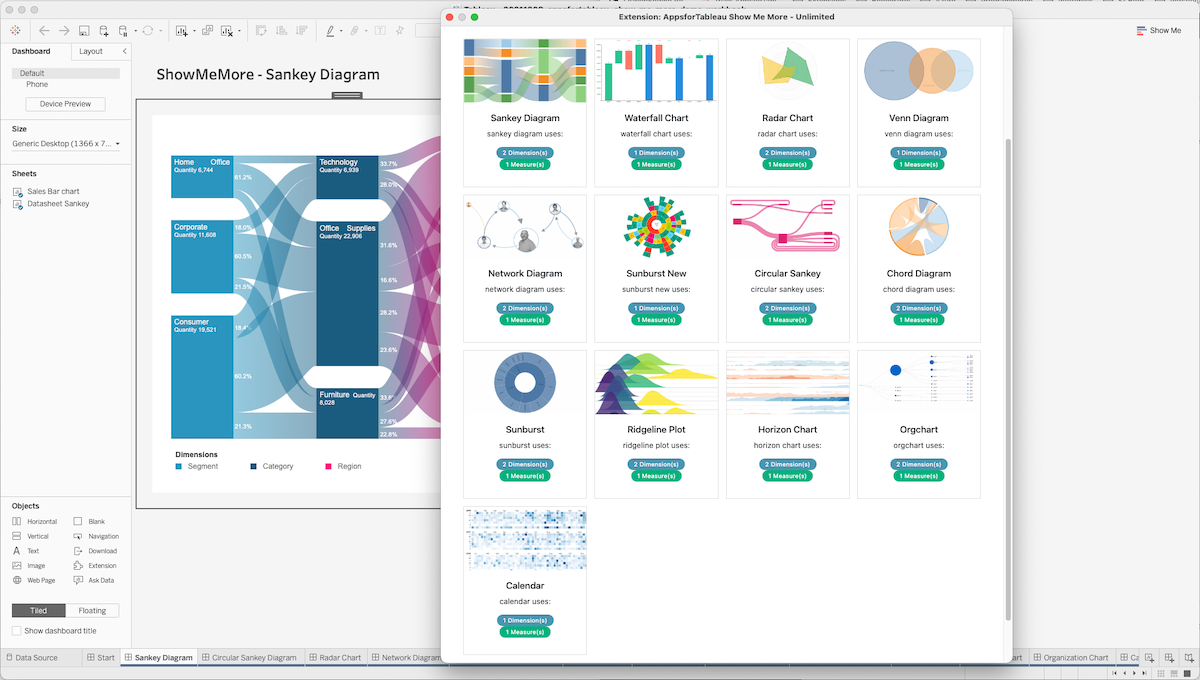 Tableau Extension - Show me more