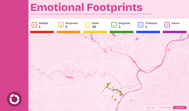 mappa Emotional Footprints-torino pride2025