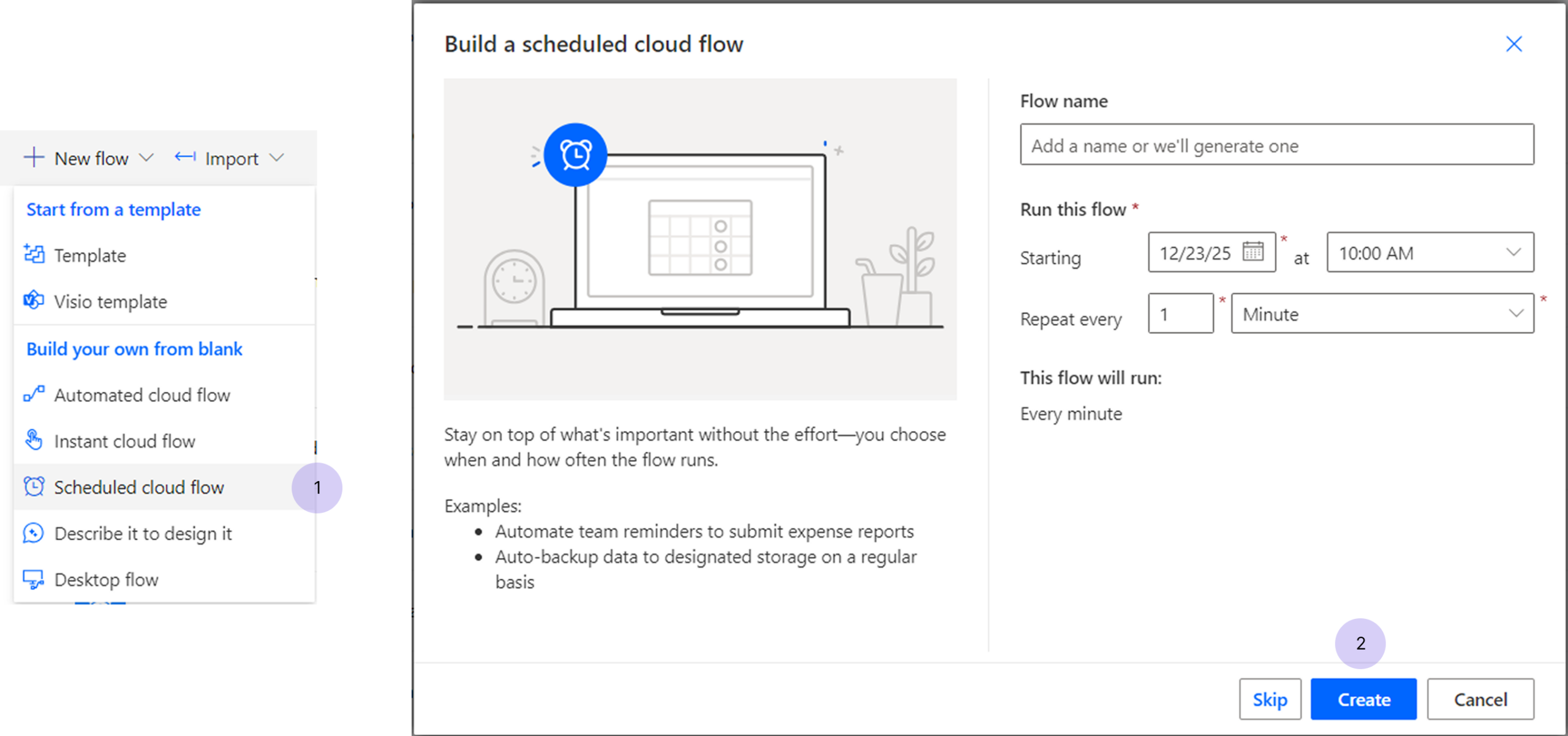 imm Creazione del flusso_monitoraggio scorte power bi e power automate